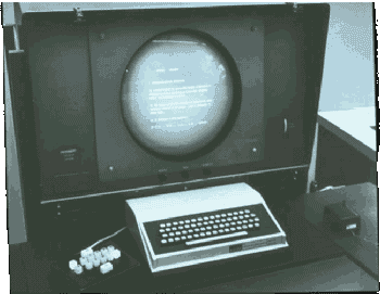 Douglas Engelbart's Workstation 1966 - Keyset, keyboard, monitor, mouse
